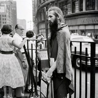 Moondog+at+Herald+Square.+1953